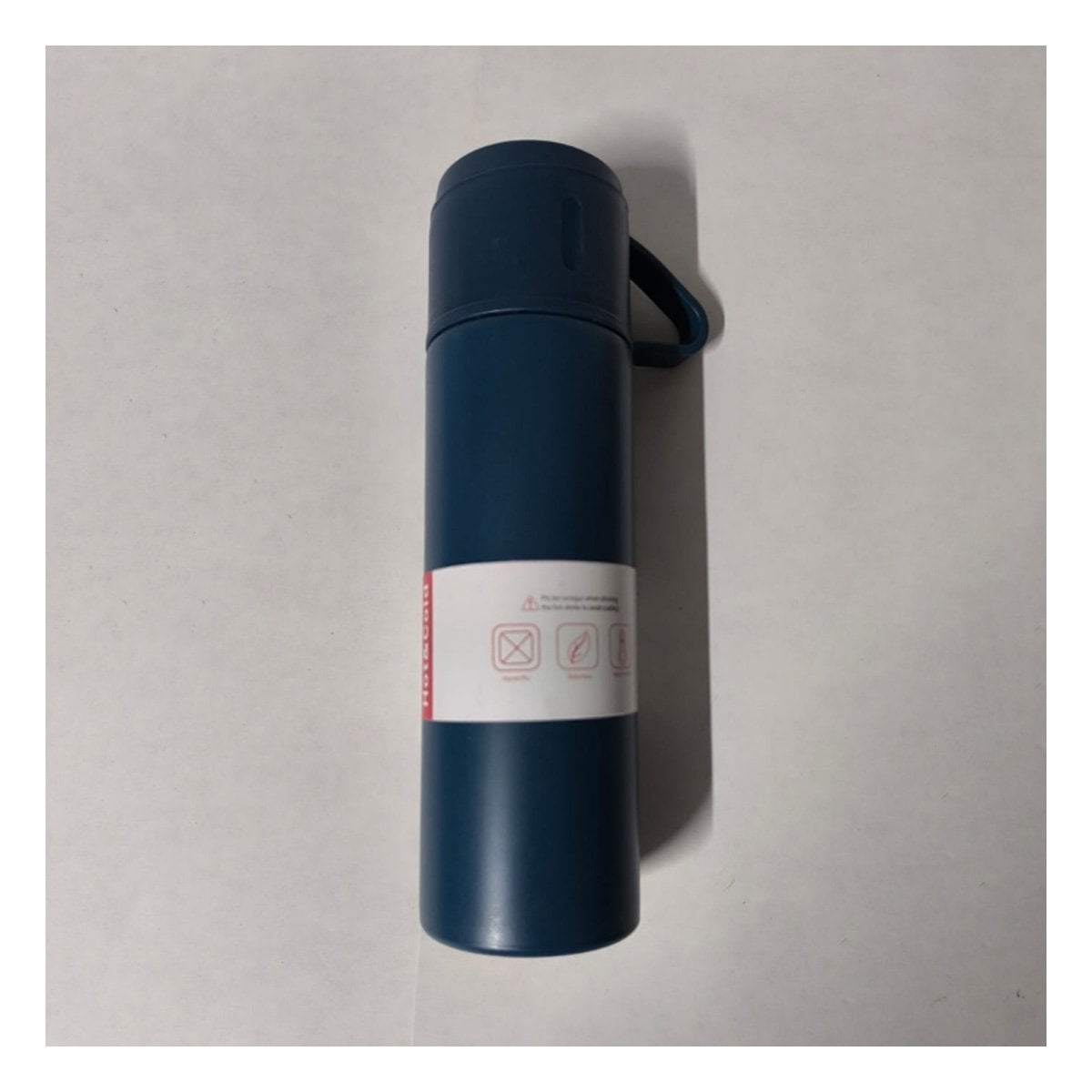 PACK4 TERMO RESISTENTE CON 2 TASAS AZUL MARINO PARA BEBIDAS CALIENTES EN HOGAR - 3