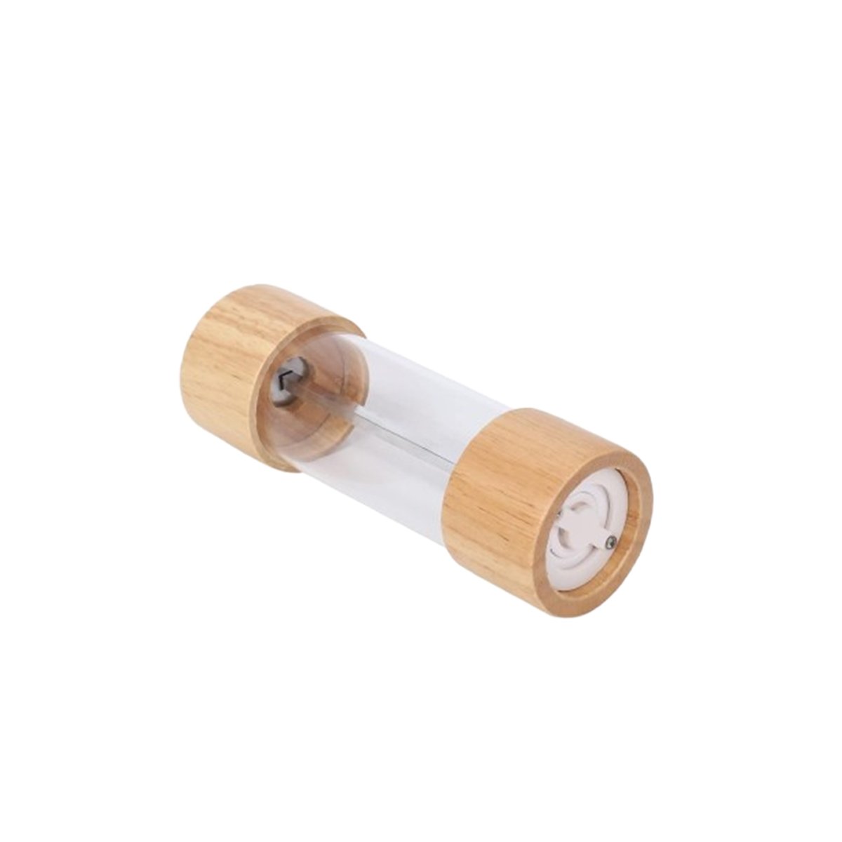 PACK2 MOLEDOR MANUAL DE MADERA TRANSPARENTE PARA COCINA PRACTICA YREGALO STICKER - 2