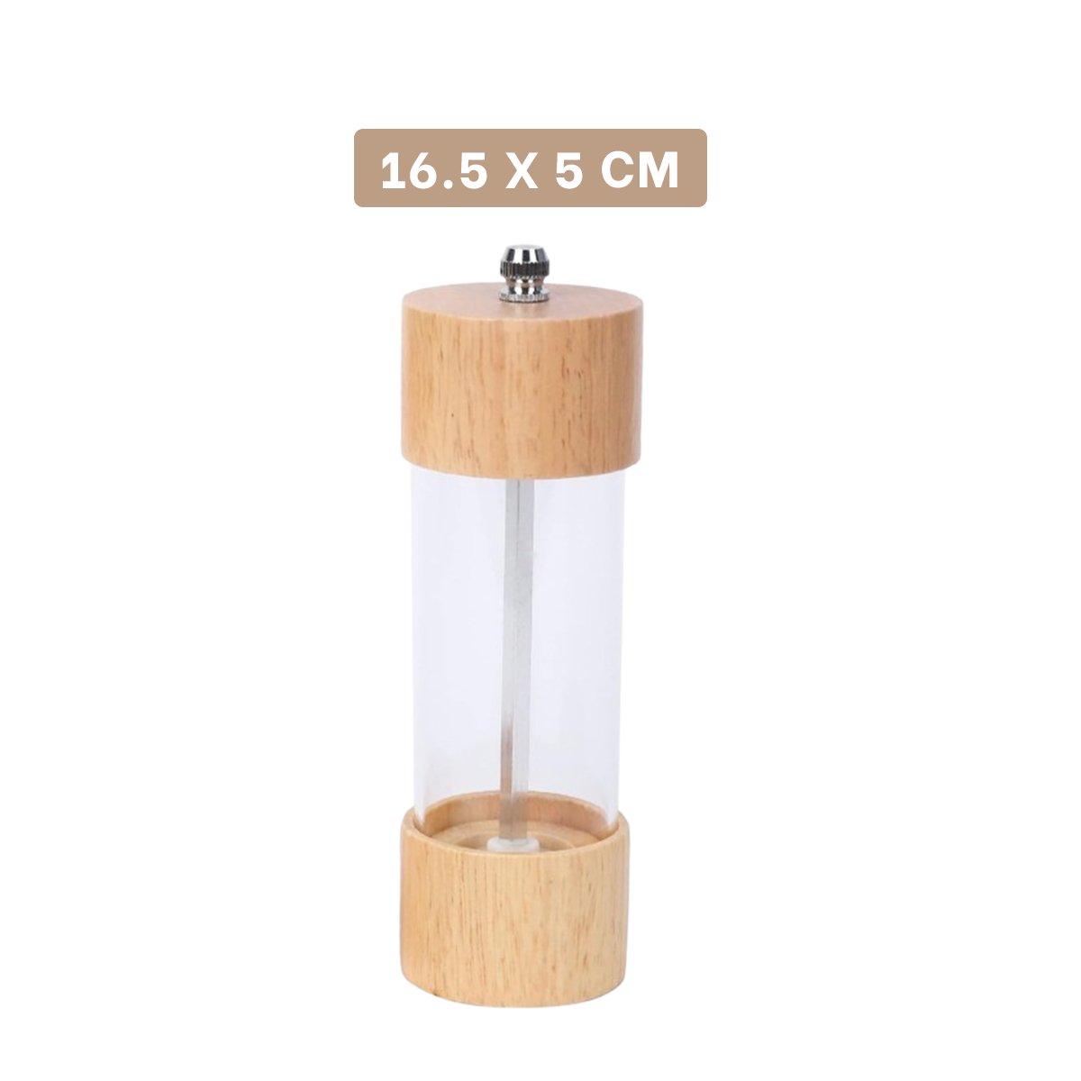 PACK4 RALLADOR MANUAL DE MADERA TRANSPARENTE PARA COCINA FAMILIAR YREGALO STICKER - 4