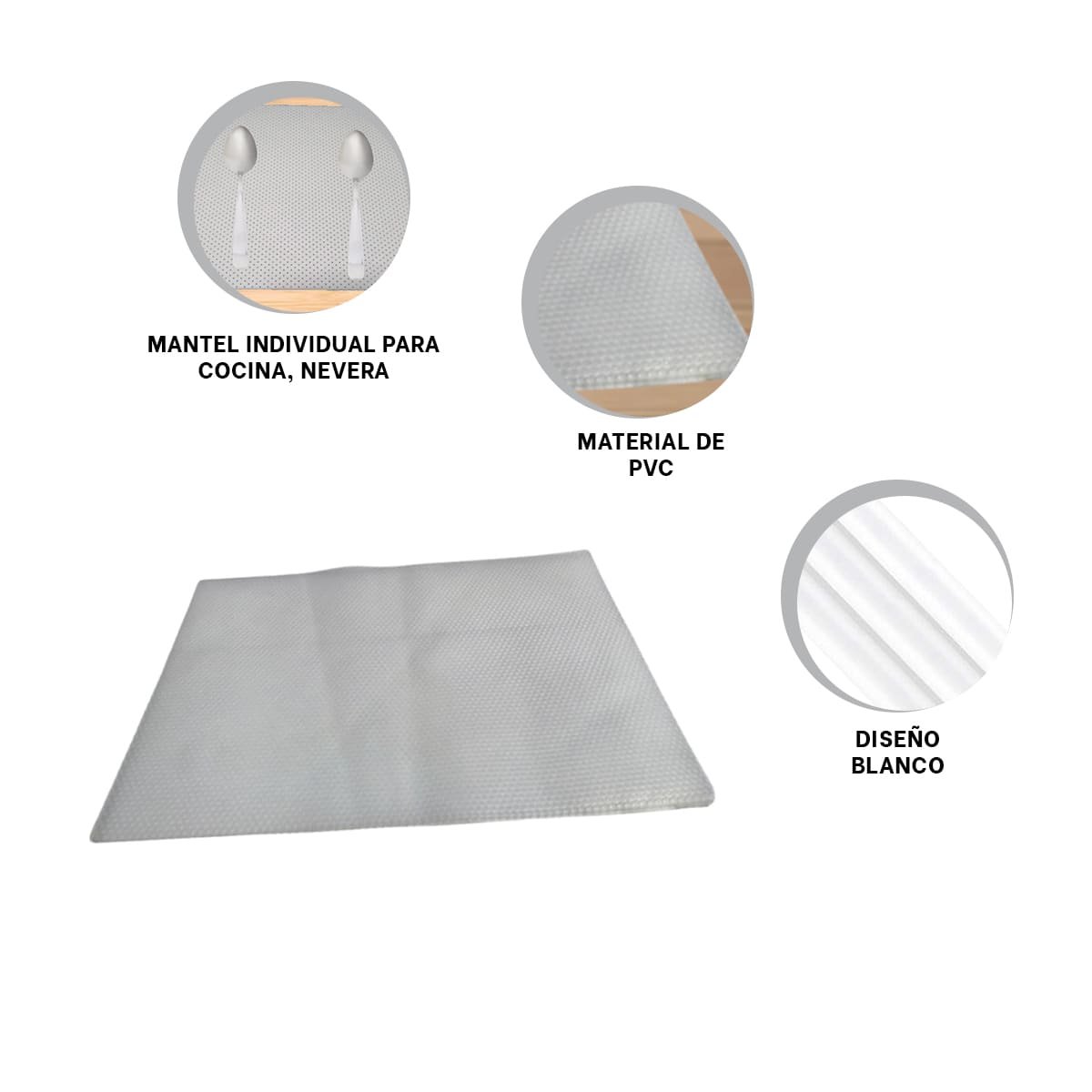 ALFOMBRILLAS PROTECTORAS PARA MESA Y REFRIGERADOR Y GUARDADO DE COMIDA YPOST IT - 5