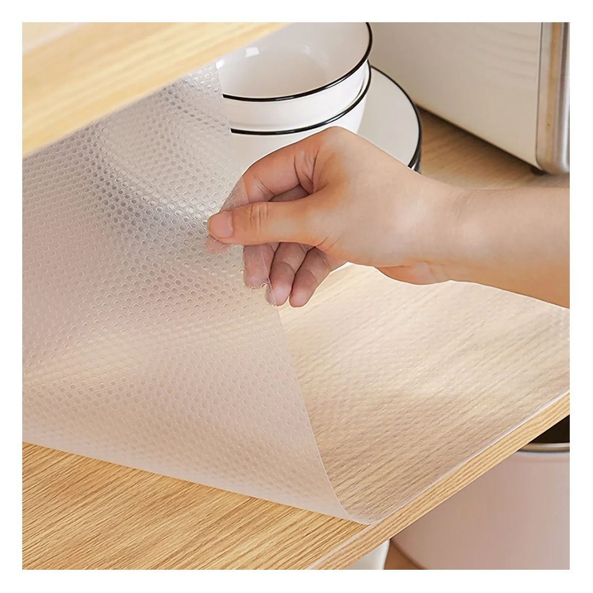 PACK12 TAPETITOS 4 PIEZAS PARA MESA Y PREPARACION Y GUARDADO DE ALIMENTOS YREGALO STICKER - 5