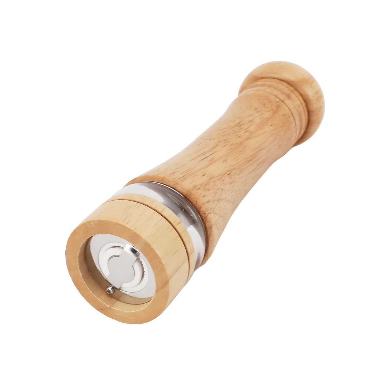 MOLINILLO MANUAL 5X15.5 CM FRANJA METAL Y MADERA DURADERO PARA COCINA YLIGAS REGALO - 5