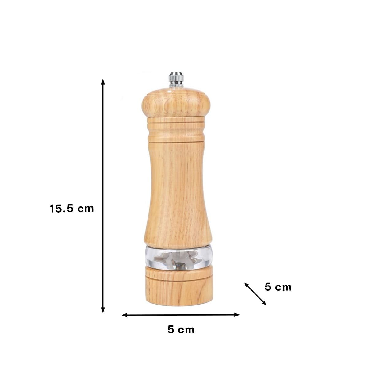 PACK2 TRITURADOR MANUAL 5X15.5 CM FRANJA METAL Y MADERA RESISTENTE Y PRACTICA YPAPEL REGALO - 4