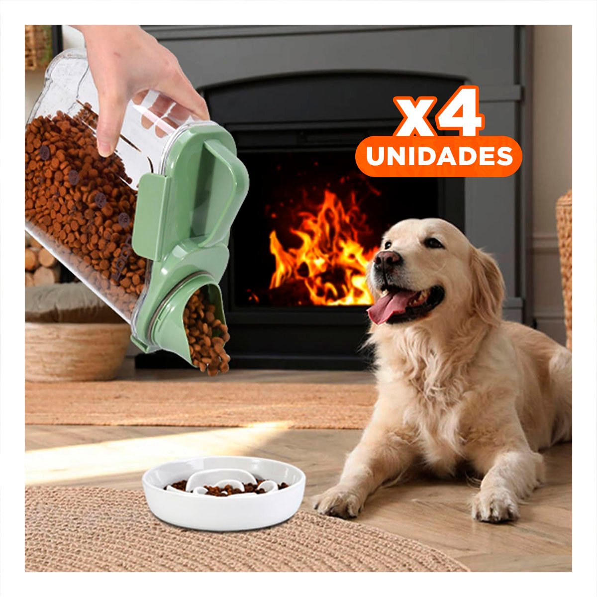 PACK4 RECIPIENTE CON BOQUILLA TAPA Y ASA 2.5L IDEAL PARA AGUA Y PREPARACION YREGALO STICKER - 1