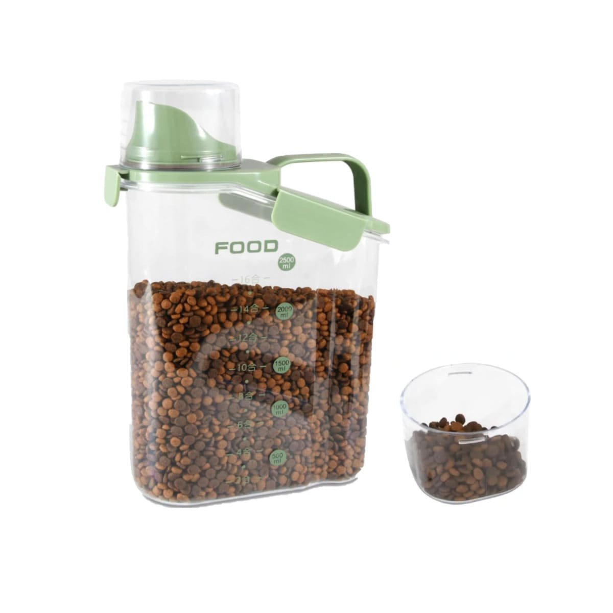PACK2 JARRA CON BOQUILLA TAPA Y ASA 2.5L PERFECTA PARA COCINA Y PREPARACION YREGALO STICKER - 2
