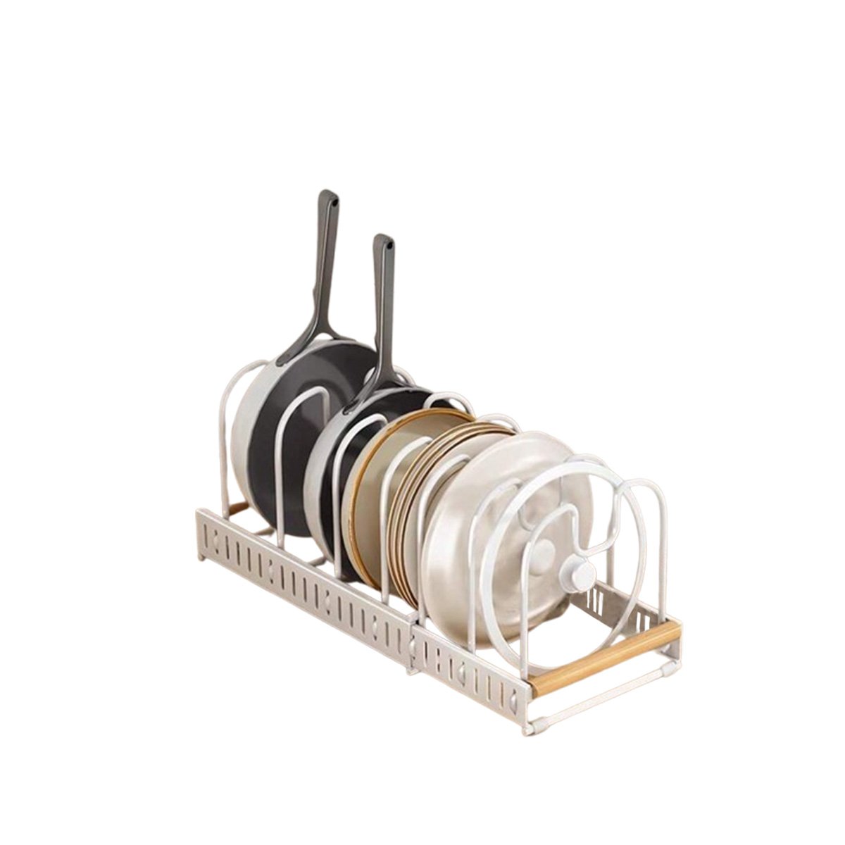 SOPORTE PROTECTOR BLANCO BORDE MADERA MESA Y GUARDADO CON COMODIDAD Y ORDEN YLIGAS REGALO - 5