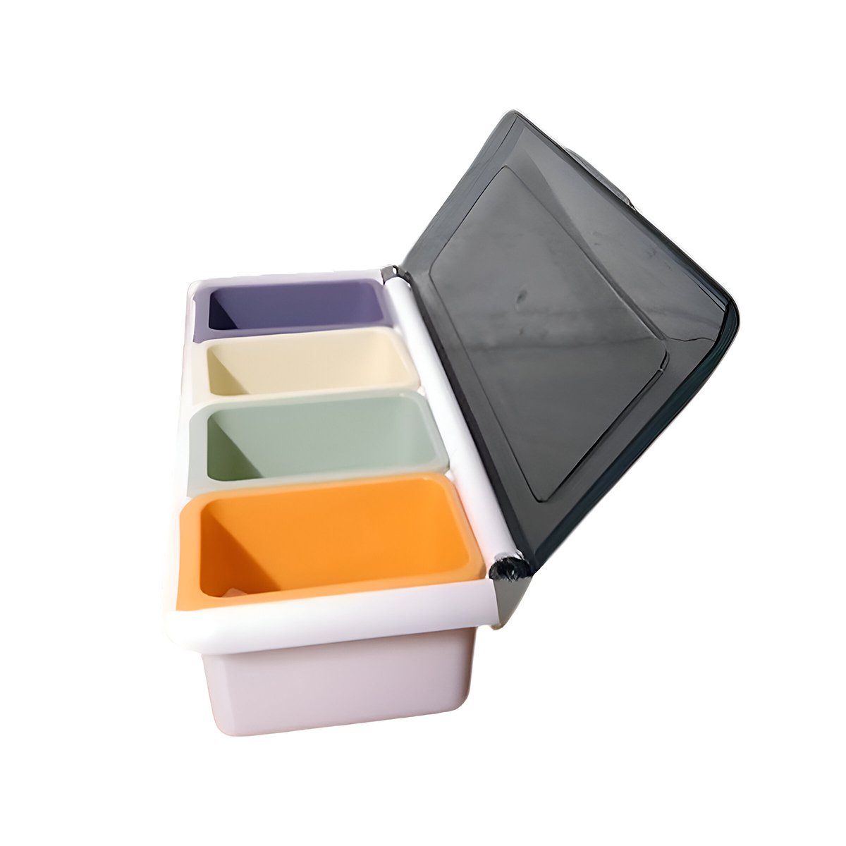 PACK2 TARROS 4 ENVASES DE COCINA CON CUCHARITAS PARA COMIDA CASERA YREGALO STICKER - 2