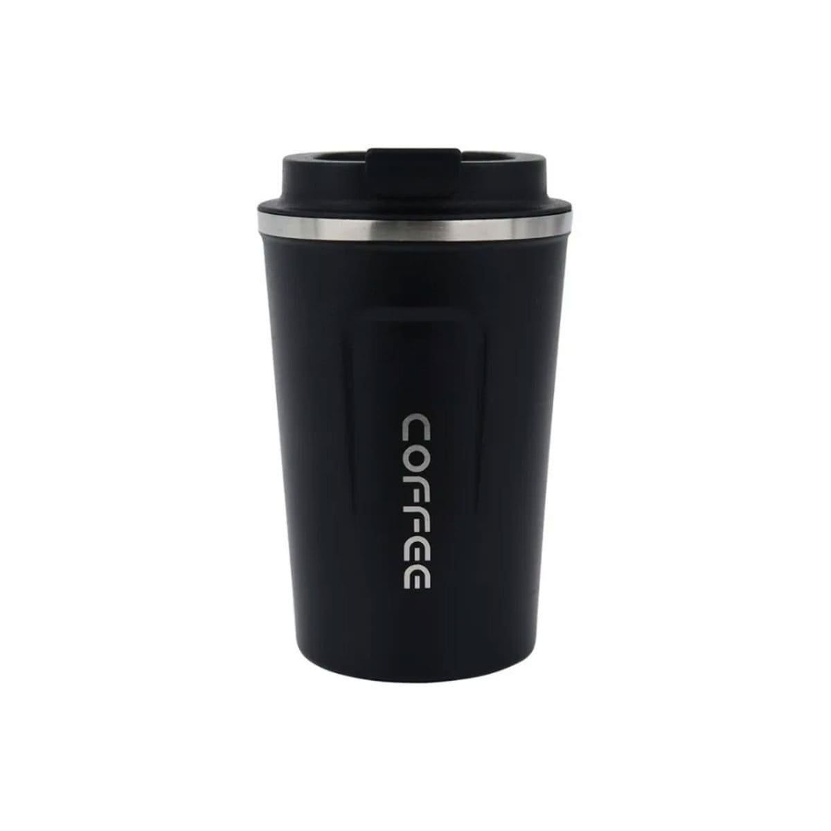 PACK4 RECIPIENTE TERMICO NEGRO 510ML CON TAPA SEGURA Y PRACTICA YPAPEL REGALO - 3