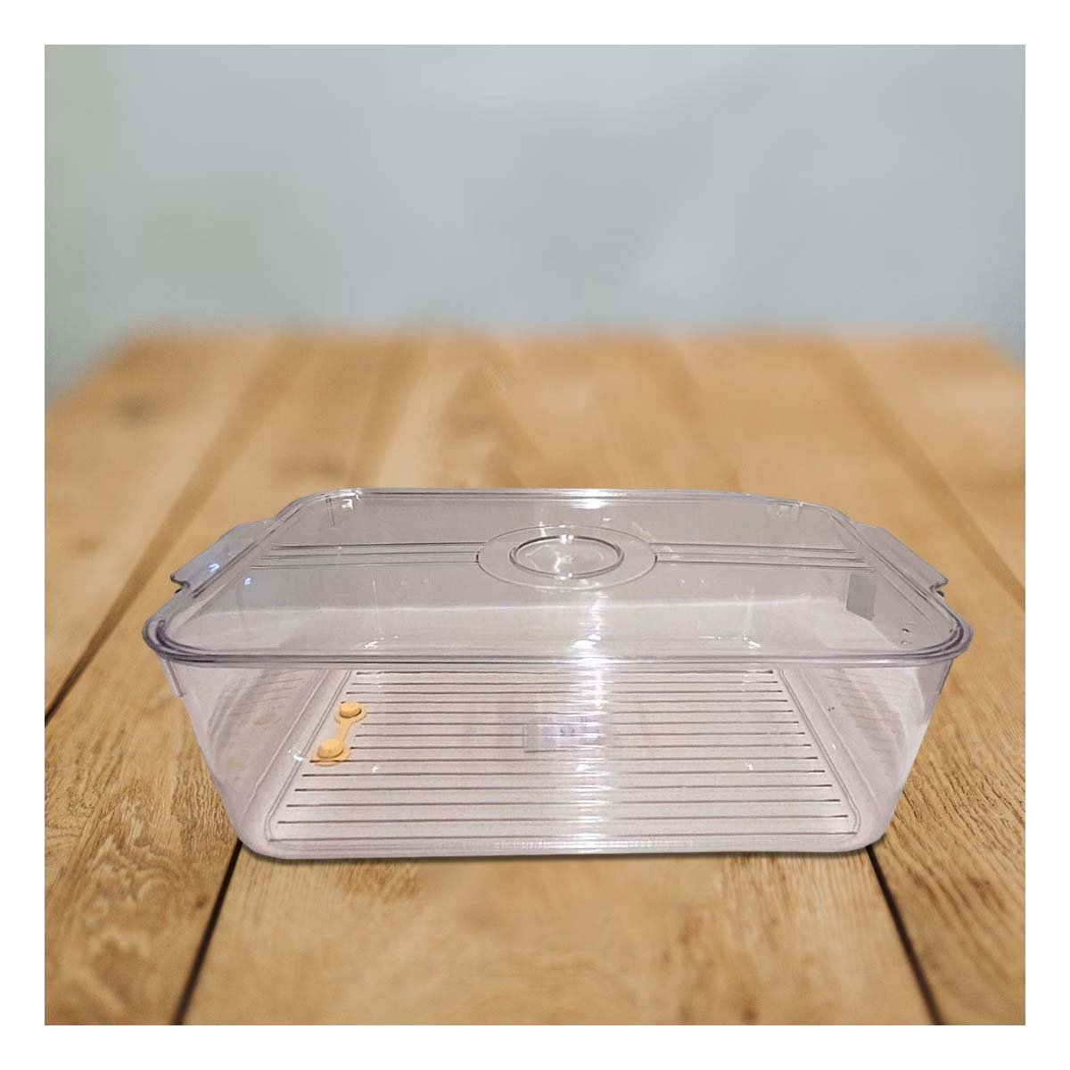 PACK6 ORGANIZADOR RECTANGULAR PARA OPTIMIZAR ESPACIO 30X15X15CM TRANSPARENTE - 2