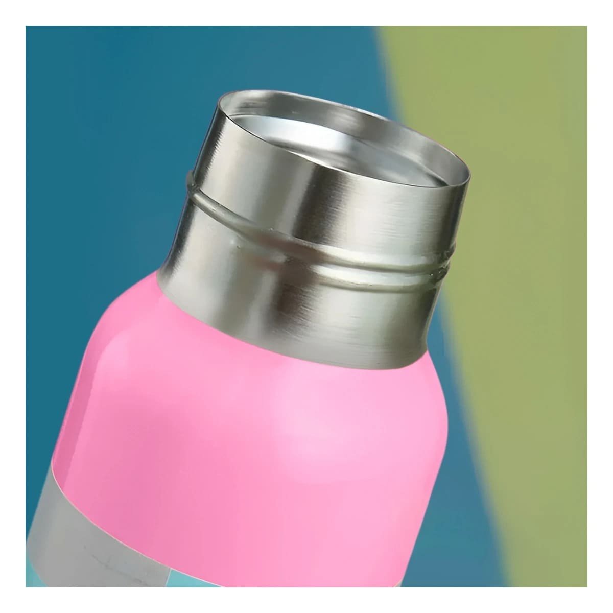 PACK2 SOLUCION TERMICA DE 500ML CON 3 TAZAS ROSADO MODERNA FUNCIONAL Y+PAPEL REGALO - 5