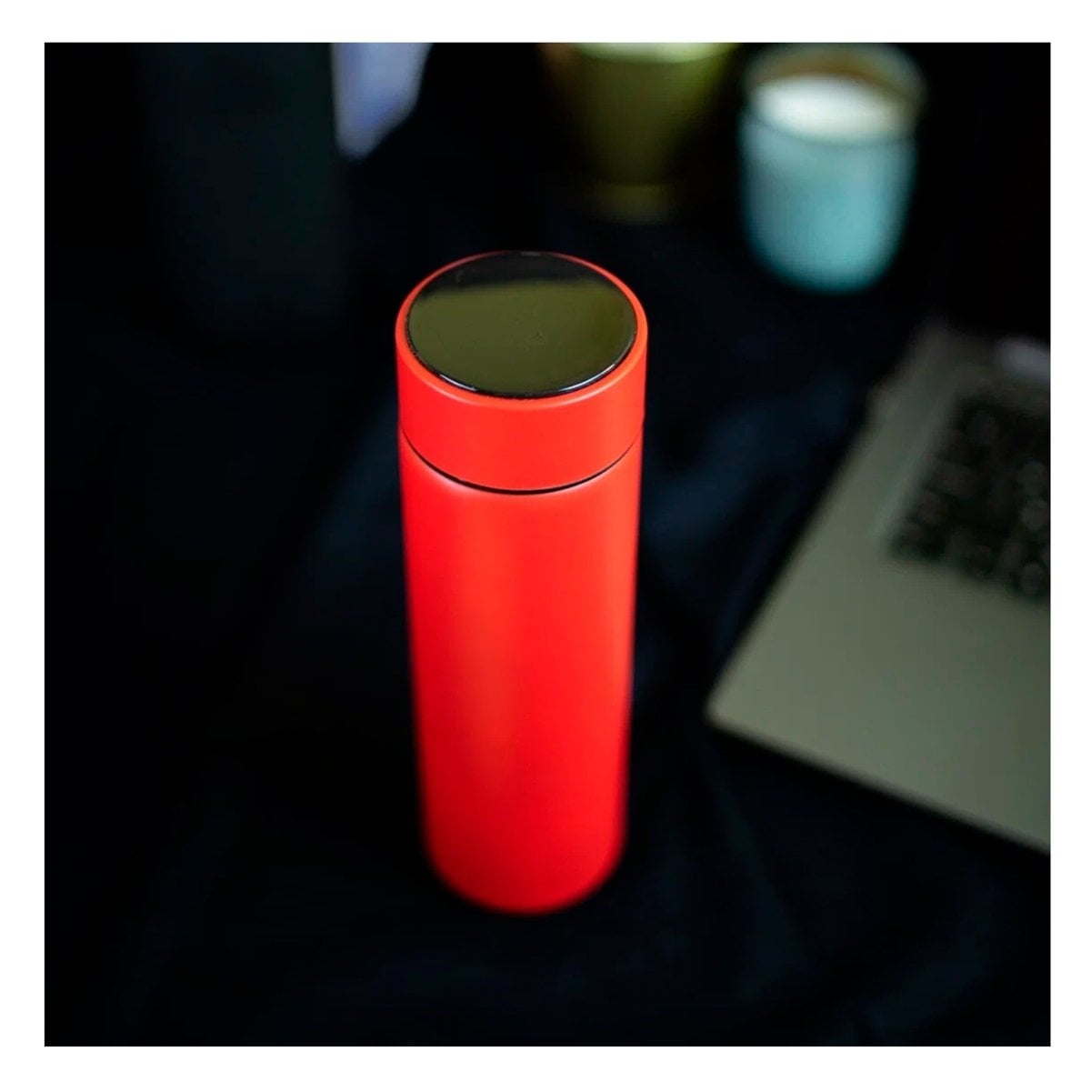 PACK4 CONTENEDOR DE TE DIGITAL 500 ML CON FILTRO PARA MANTENER BEBIDAS CALIENTES Y+PAPEL REGALO - 5