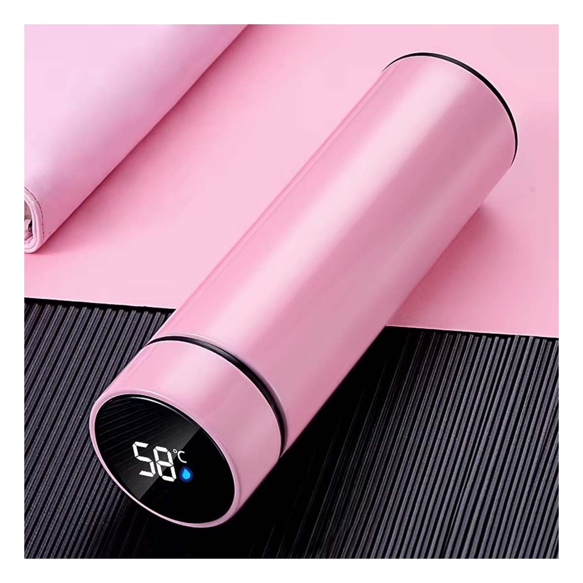 PACK4 CONTENEDOR DE TE DIGITAL 500 ML CON FILTRO PARA MANTENER BEBIDAS CALIENTES Y+PAPEL REGALO - 4