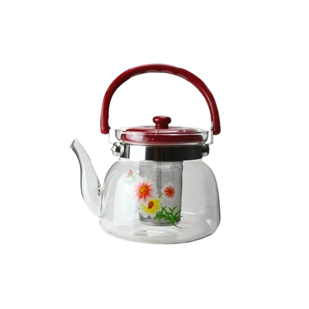 PACK2 CONTENEDOR ELEGANTE PARA HOGAR Y OFICINA 1400ML GUINDA Y+REGALO STICKER - 2
