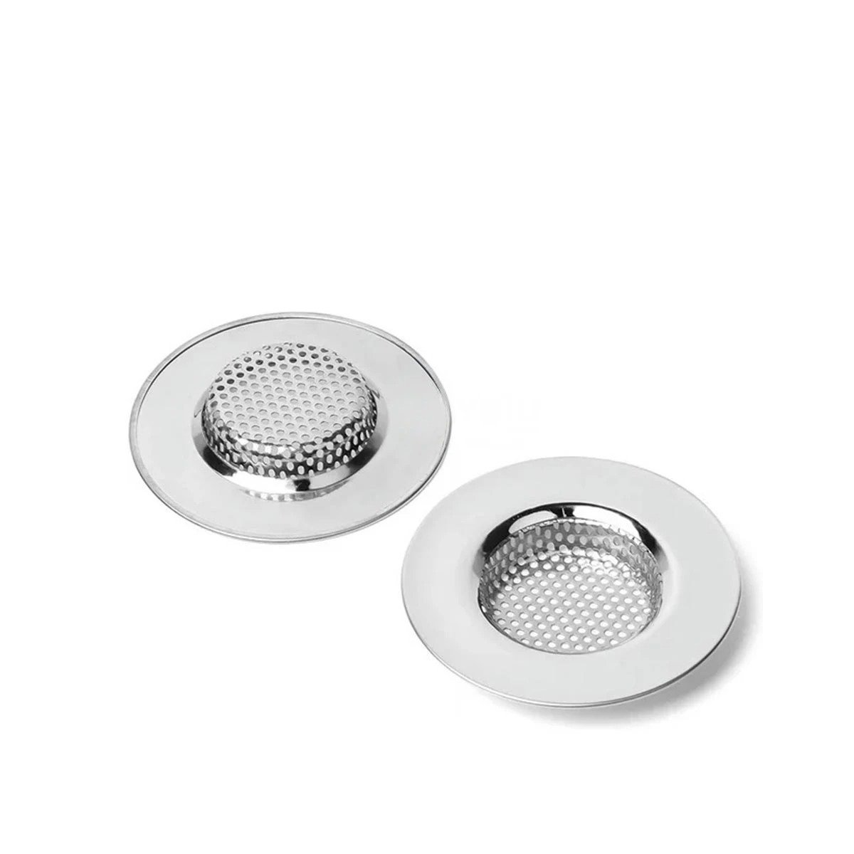 REJILLA ANTIRESIDUOS 5,4 CM PLATEADO PARA FREGADERO DE COCINA Y+REGALO STICKER - 1