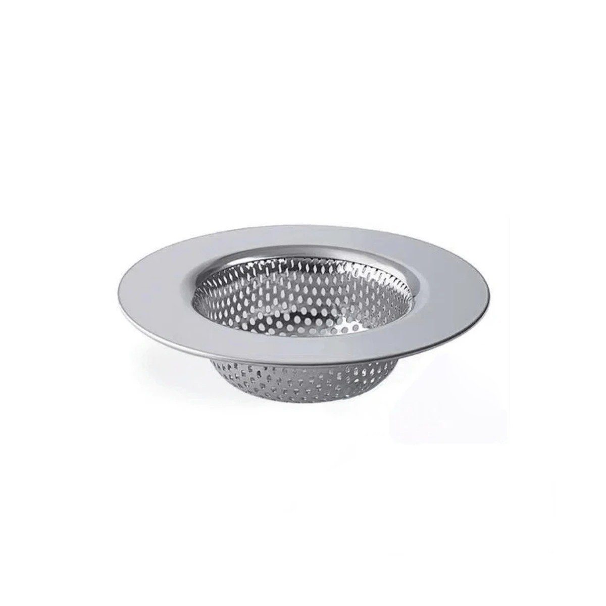 REJILLA DE CANO 5,4 CM PLATEADO ACABADO METALICO PARA BANO Y+LIGAS REGALO - 5