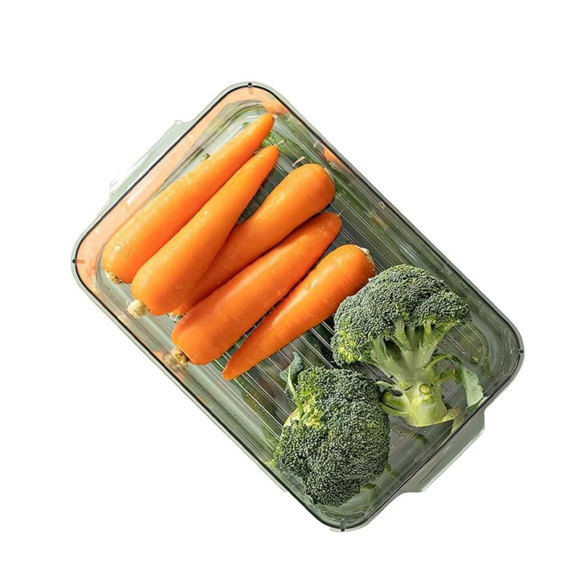 PACK4 ORGANIZADOR MULTIUSO PARA ALIMENTOS 30X16X6CM TRANSPARENTE Y+PAPEL REGALO - 3