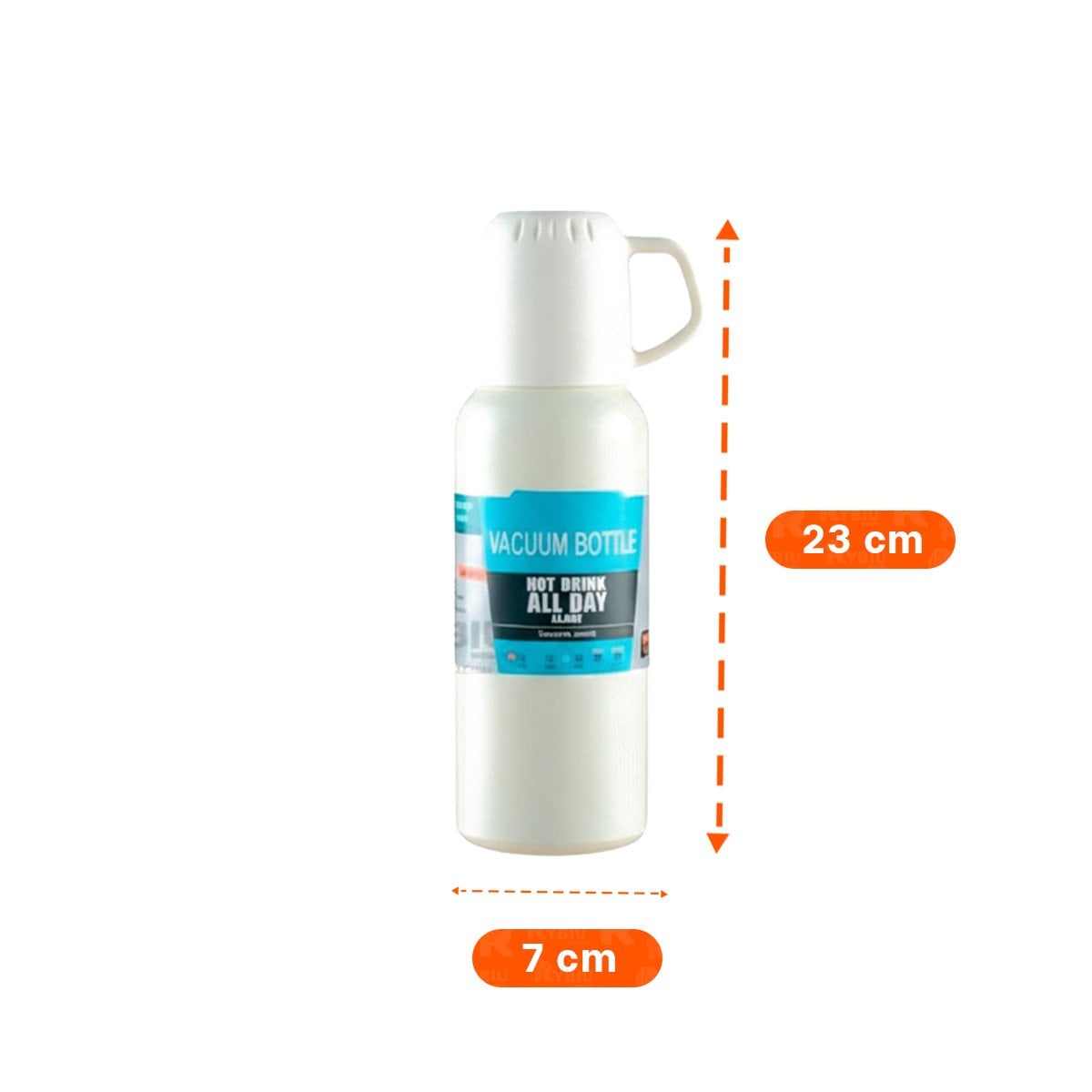 PACK12 JARRA MODERNA 500 ML CON 3 TAZAS CREMA PARA HOGAR ACTUAL Y+REGALO STICKER - 4