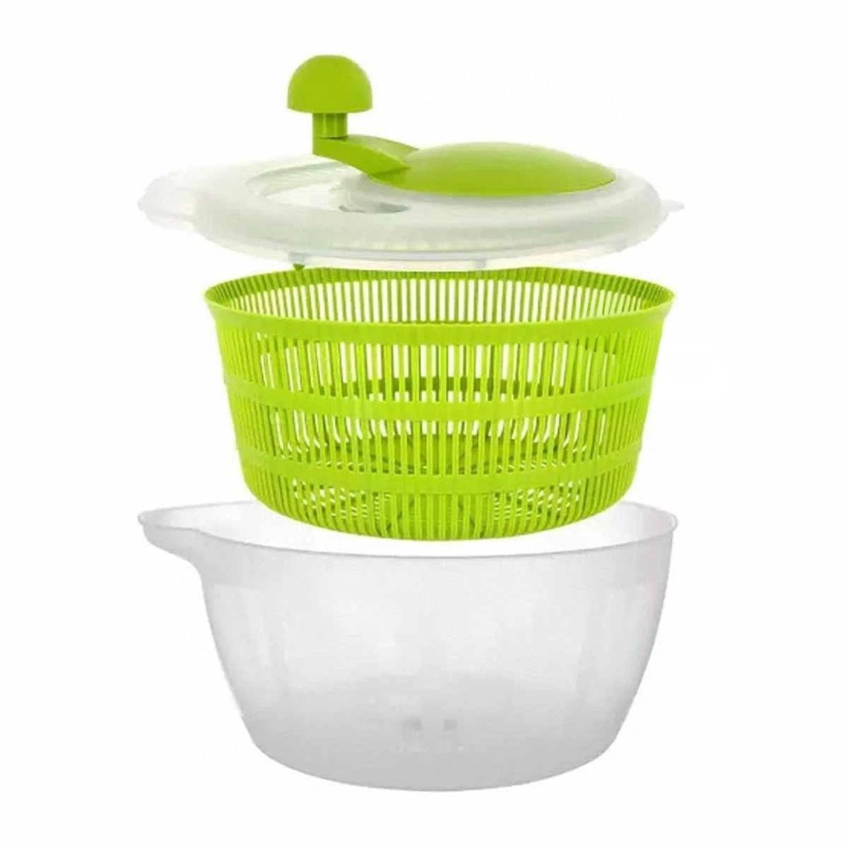 PACK2 CENTRIFUGADOR DOMÉSTICO PARA PREPARAR ENSALADAS VERDE Y+REGALO STICKER - 2