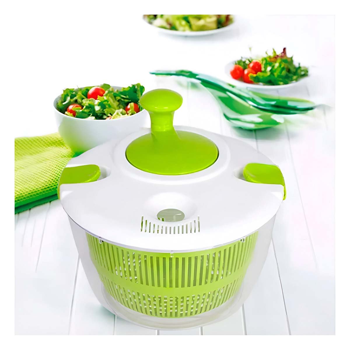 PACK4 CENTRIFUGADOR CON MANIJA GIRATORIA VERDE - 2