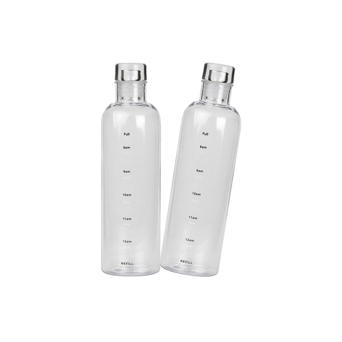 RECIPIENTE PARA AGUA 500 ML TRANSPARENTE PERFECTO PARA CASA Y DEPORTE Y+LIGAS REGALO - 5