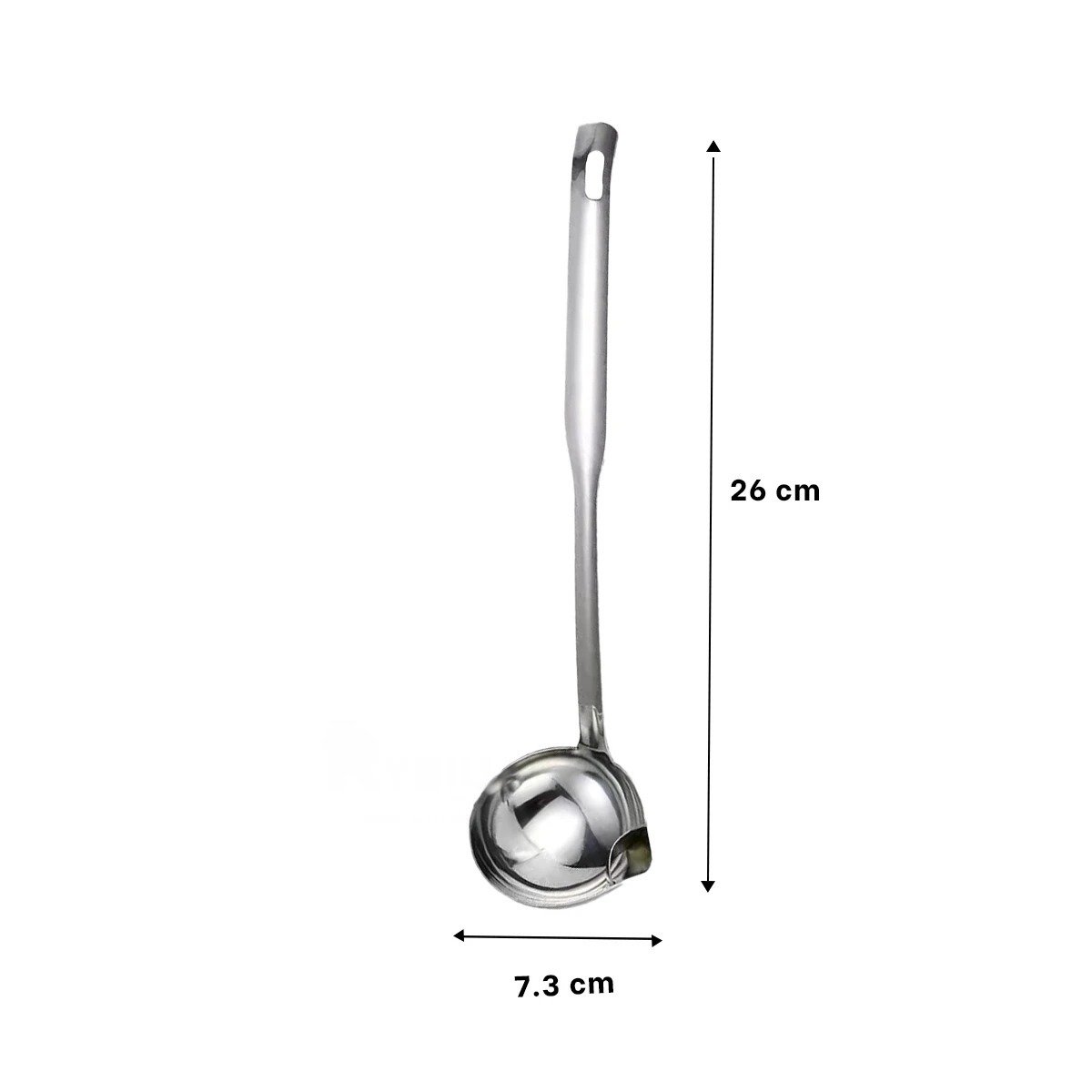 PACK6 UTENSILIO SEGURO DE ACERO FILTRA LIQUIDOS PLATEADO HOGAR COCINA MODERNA Y+REGALO STICKER - 4