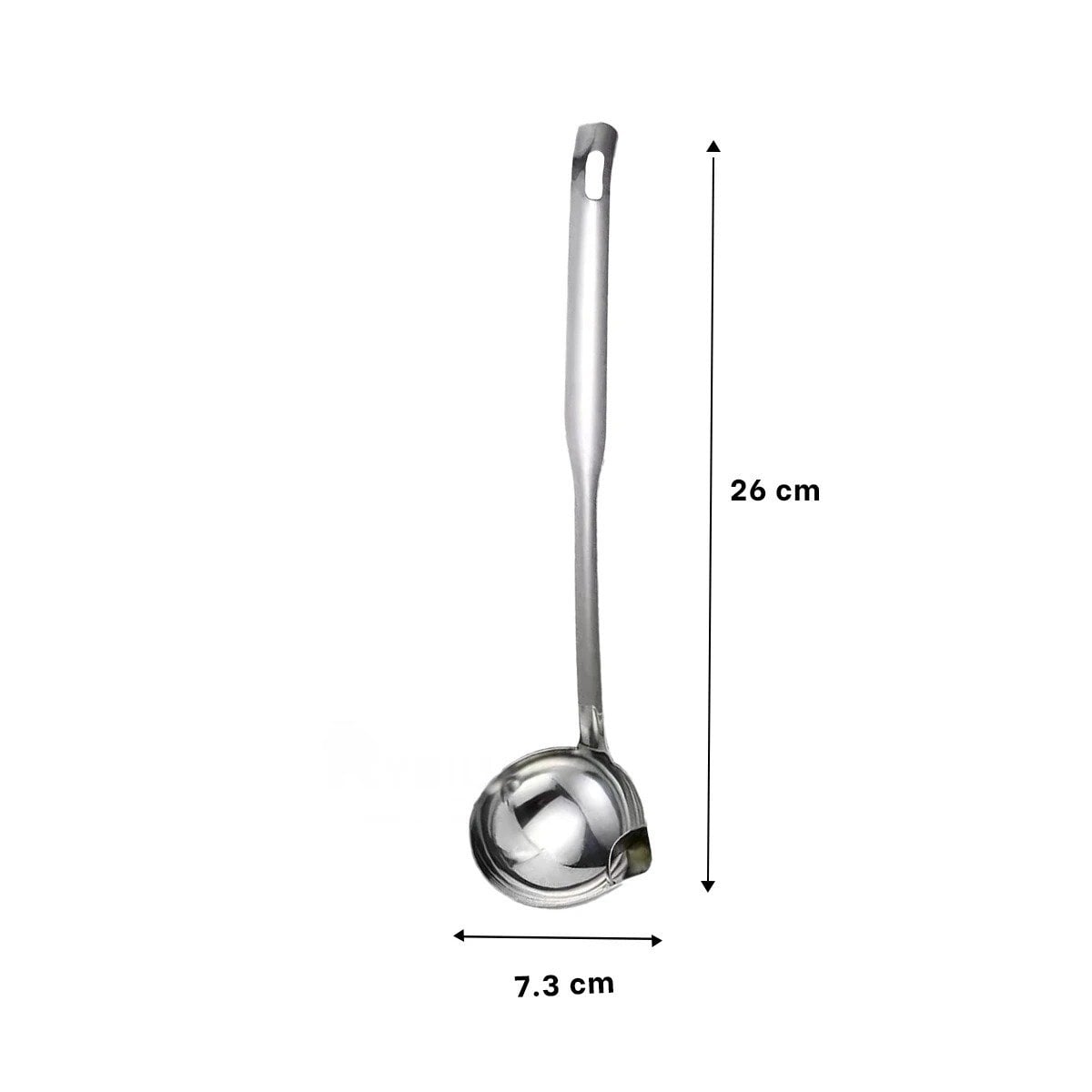 PACK6 UTENSILIO DURABLE DE ACERO FILTRA LIQUIDOS PLATEADO COCINA HOGAR DIARIA - 4