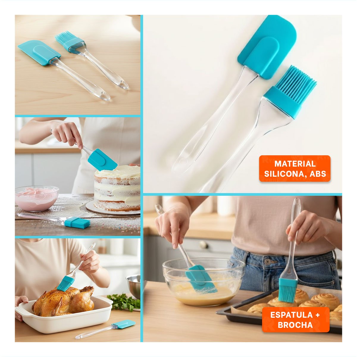 PACK4 WRAP FILM PARA ALIMENTOS 20M X 30CM TRANSPARENTE COCINA HOGAR YREGALO STICKER - 2