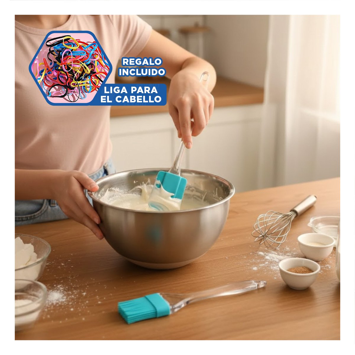 LAMINA FILM PARA ALIMENTOS 20M X 30CM TRANSPARENTE PARA COCINA Y CONSERVACION YLIGAS REGALO - 2