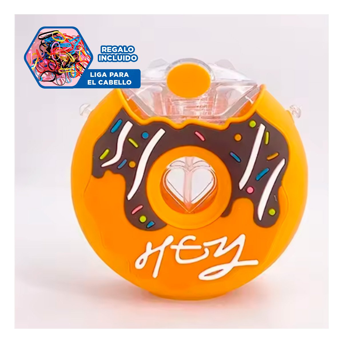 BOTELLA PLASTICA DONA 14X5CM AMARILLO PARA COCINA Y HOGAR YLIGAS REGALO - 2