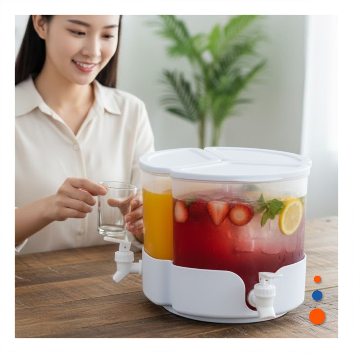BANDEJA DE HIELO BLANCO CLIC LINEA DURADERA Y COMODA PARA REFRIGERADOR YPOST IT - 1