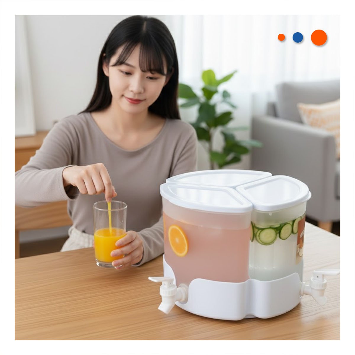 PACK6 RECIPIENTE DE HIELO BLANCO CLIC LINEA COMODO Y RESISTENTE PARA COCINA - 5