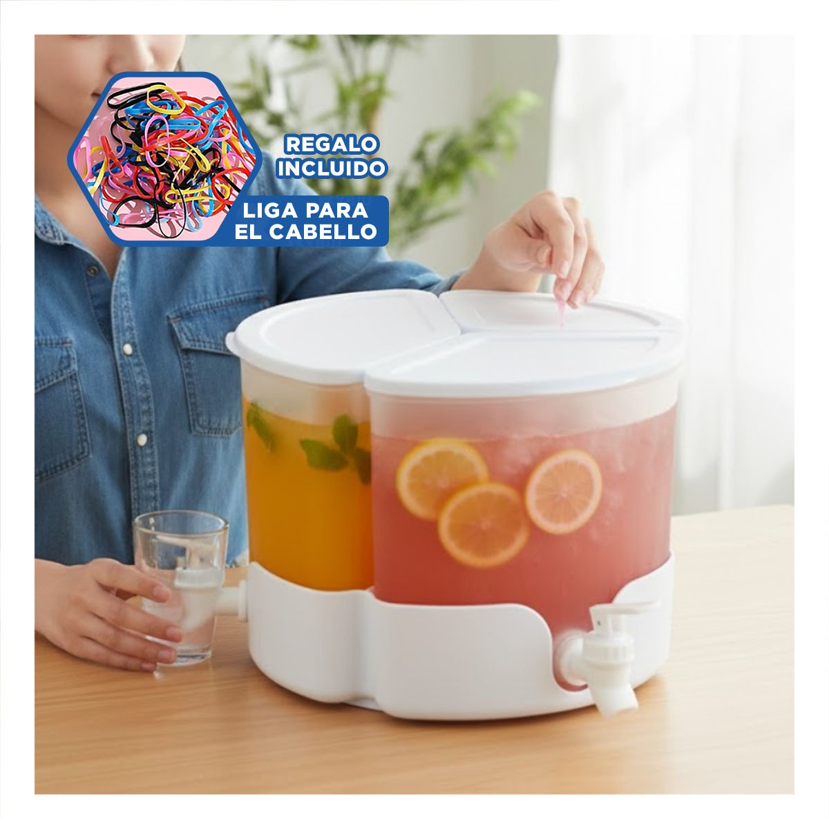 BANDEJA DE HIELO BLANCO CLIC LINEA LIGERA Y PERFECTA PARA CONGELAR YLIGAS REGALO - 2
