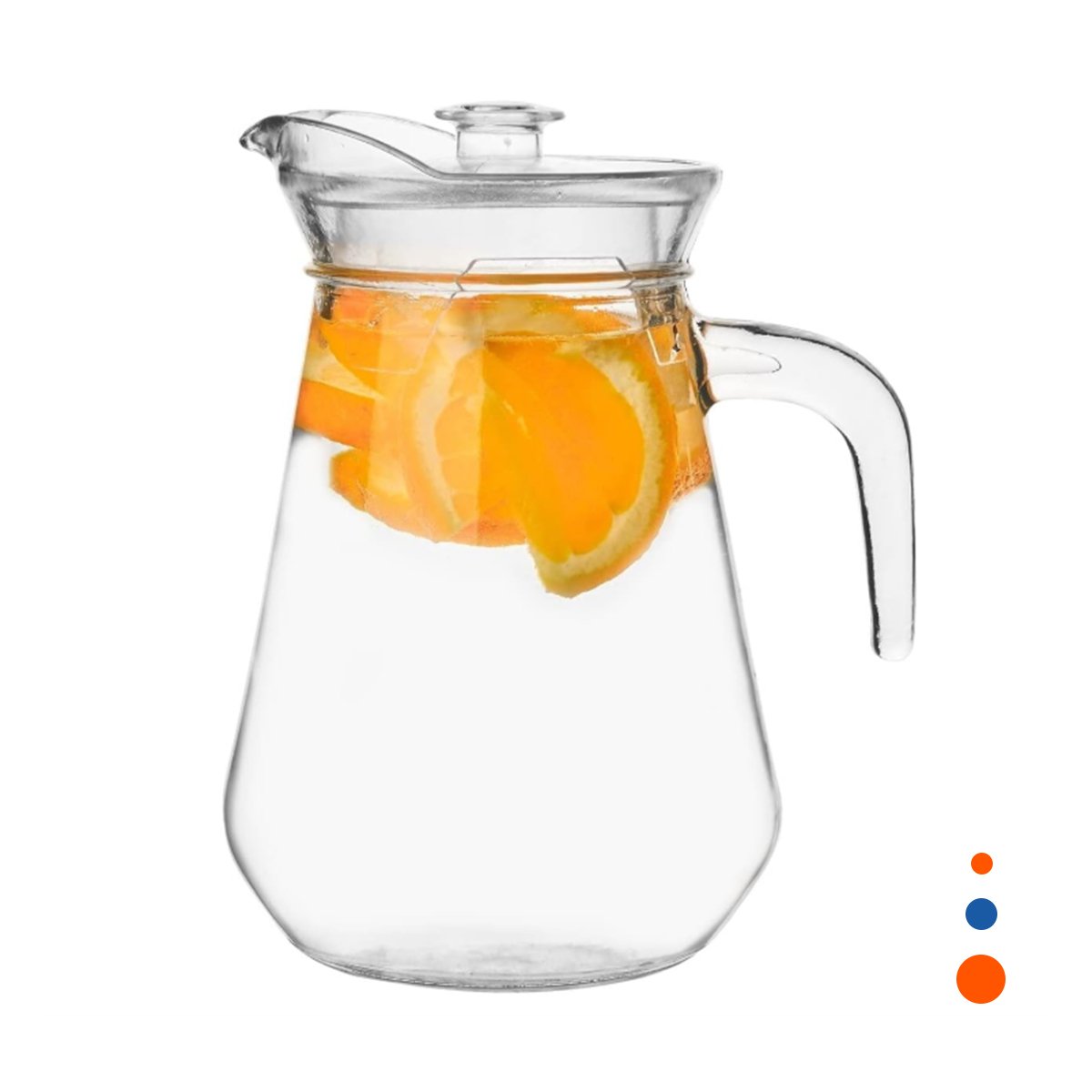 PACK6 VASO DECORATIVO CON TEXTURA LISO 1300 ML YREGALO STICKER - 2