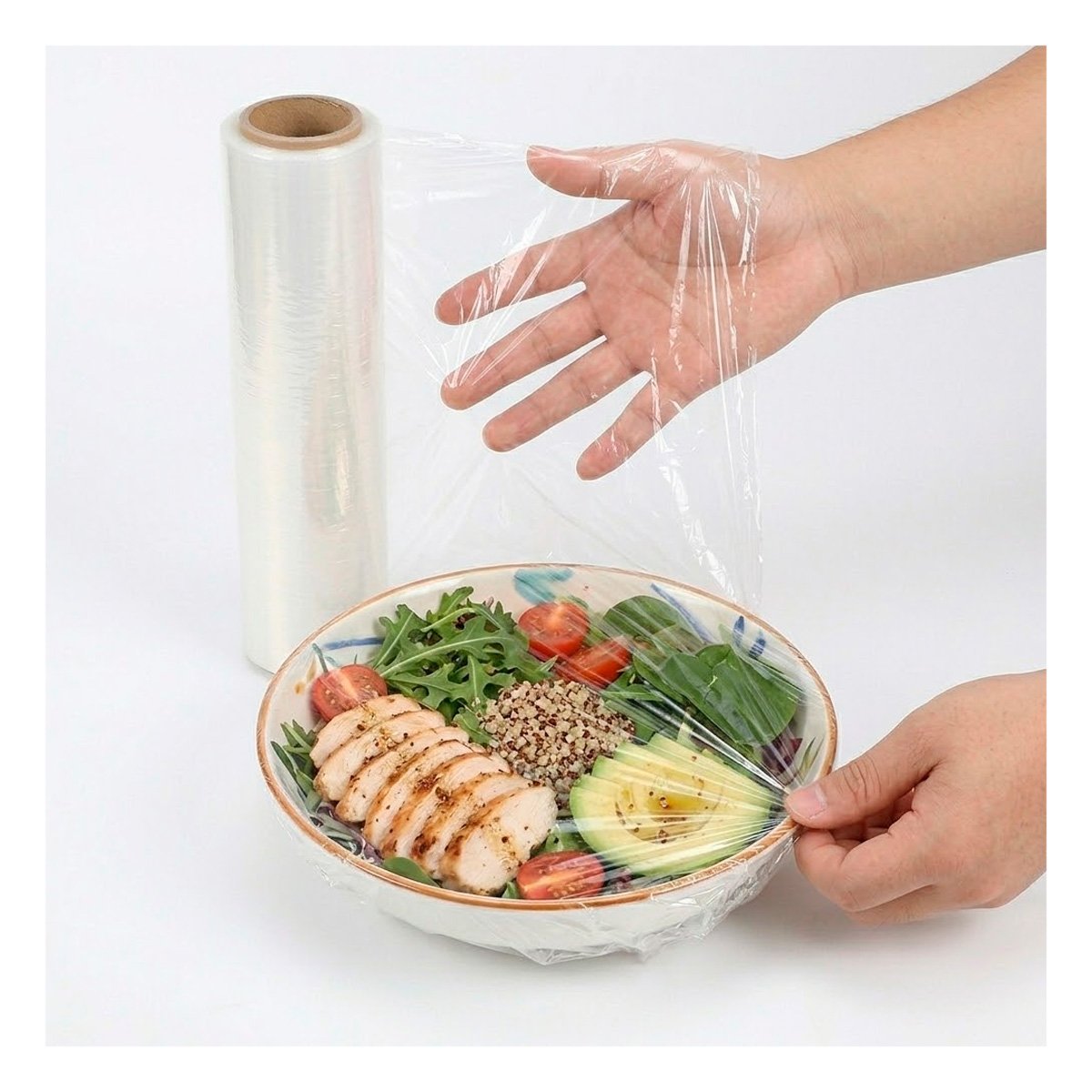 LAMINA FILM TRANSPARENTE PARA ALIMENTOS 20M X 30CM USO COCINA HOGAR DIARIO YLIGAS REGALO - 5