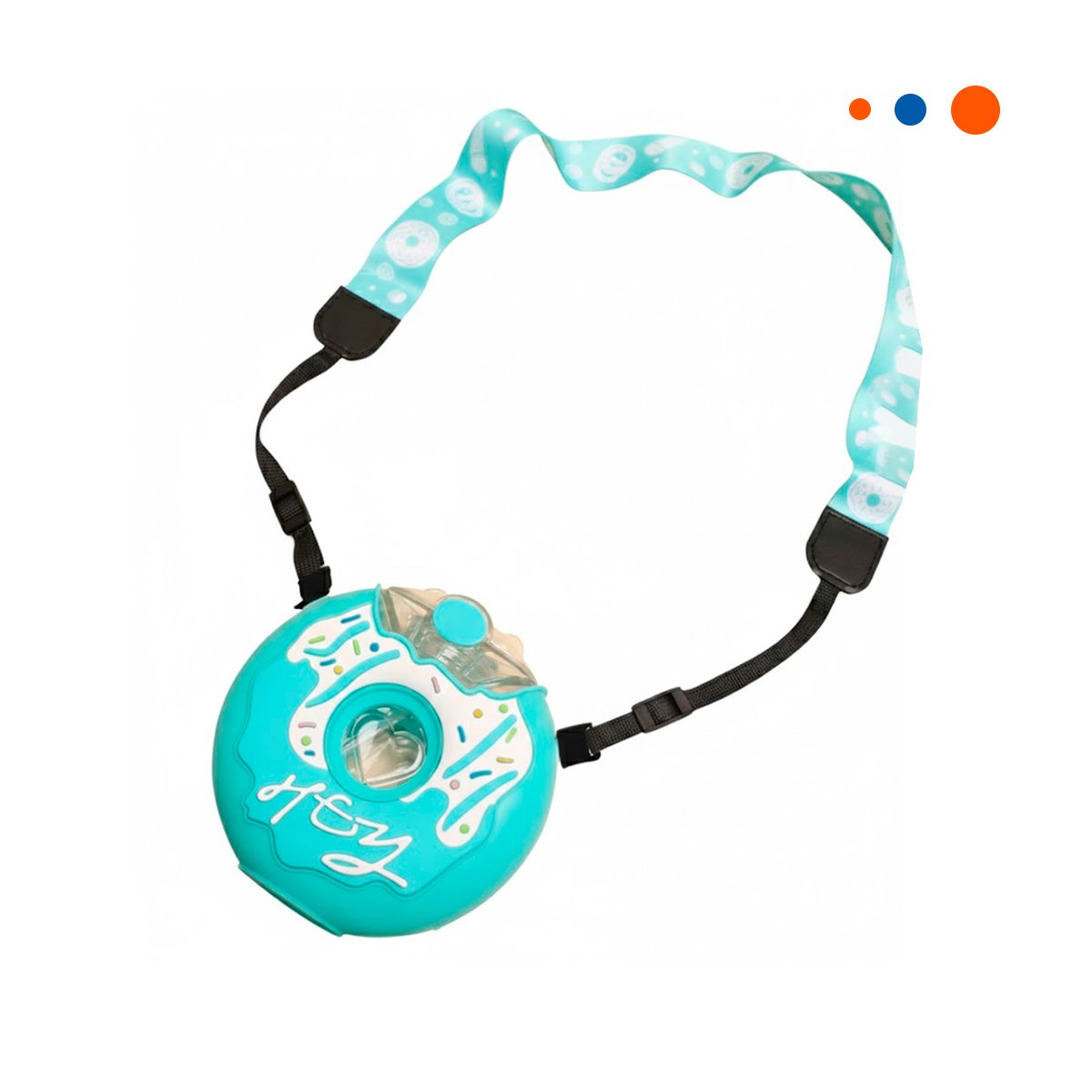 PACK6 RECIPIENTE LIGERO CELESTE 14X5CM PARA BEBIDAS FACIL DE USAR YREGALO STICKER - 2