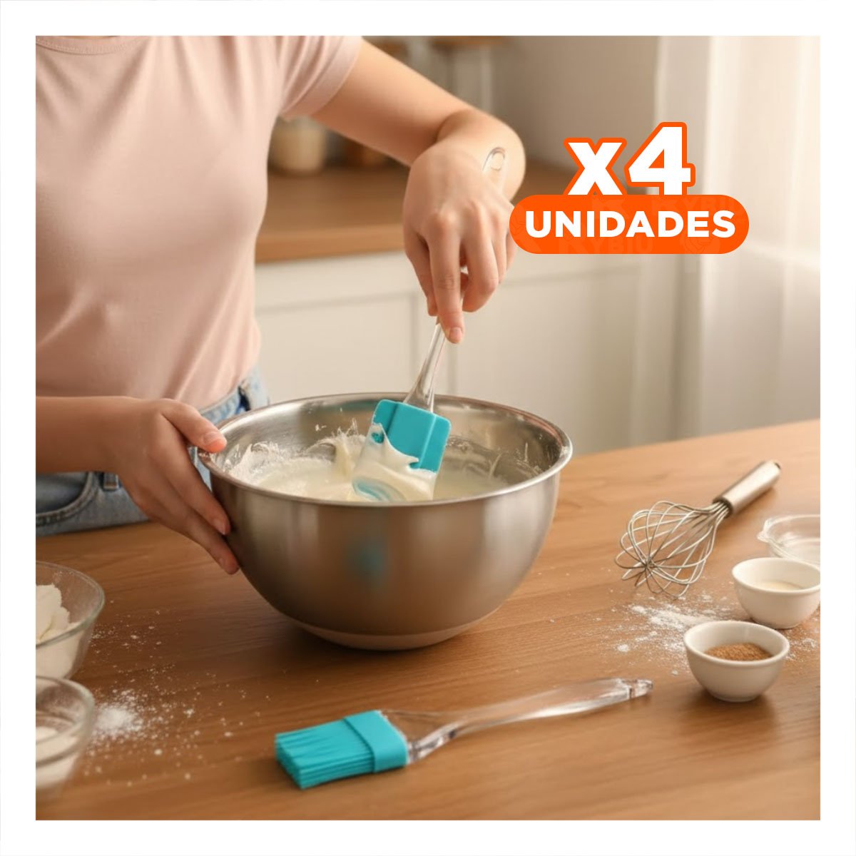 PACK4 COBERTURA FILM PARA ALIMENTOS 20M X 30CM TRANSPARENTE COCINA CASA YPAPEL REGALO - 1