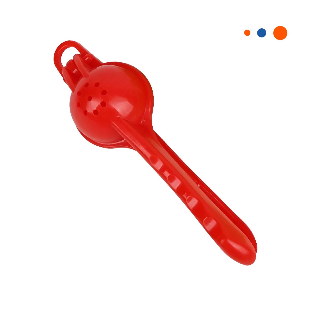 PACK12 EXPRIMIDOR PORTATIL ROJO COMODO PARA PREPARAR JUGOS FRESCOS YREGALO STICKER - 2