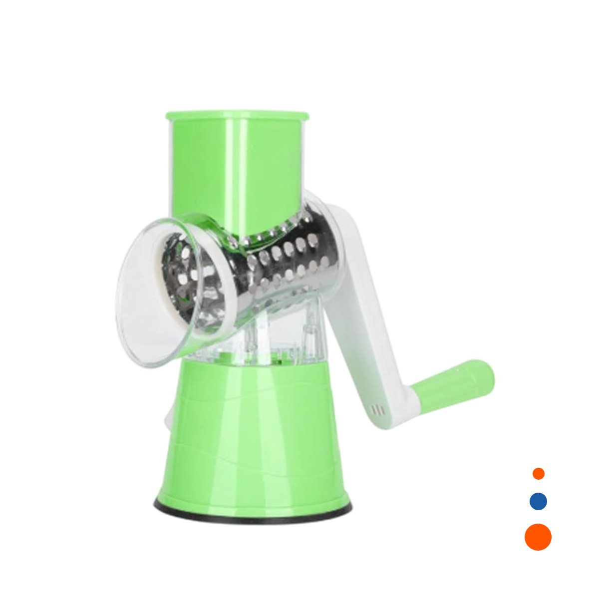 PACK4 TRITURADOR VERTICAL VERSATIL VERDE 24X10,8CM PERFECTO PARA PREPARACIONES YPAPEL REGALO - 3