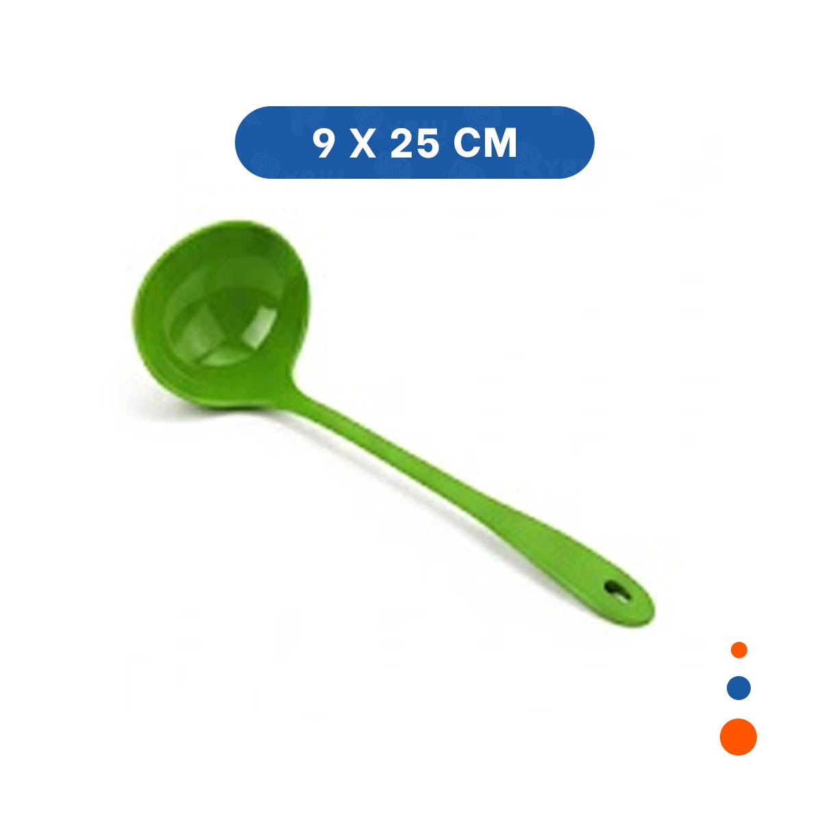 PACK4 UTENSILIO REDONDO DINO VERDE CLARO 9X25CM PRACTICO PARA PREPARAR COMIDAS YPAPEL REGALO - 4