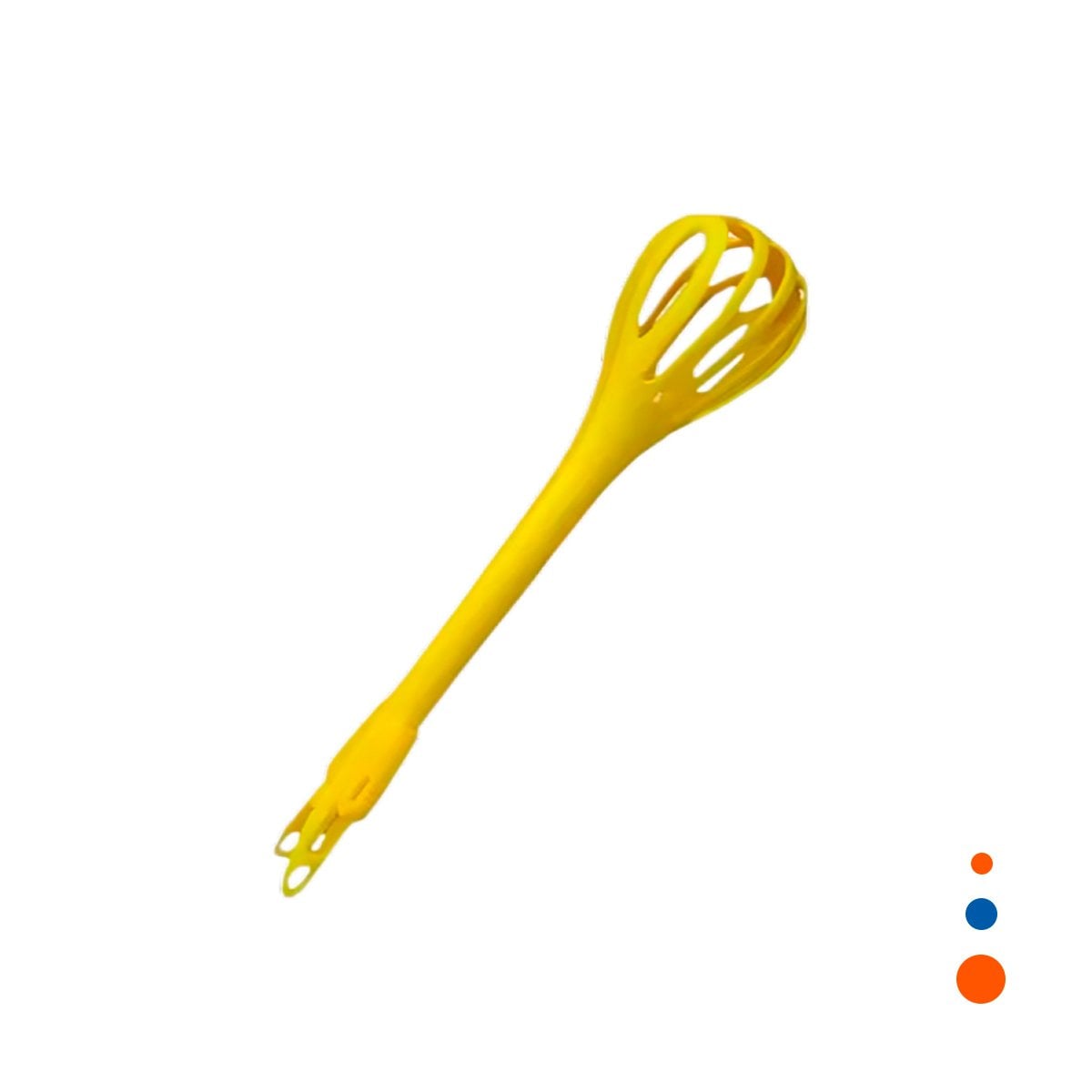 PINZA REVOLVEDORA AMARILLO 28CM HERRAMIENTA PRACTICA PARA MEZCLAR ALIMENTOS YREGALO STICKER - 1