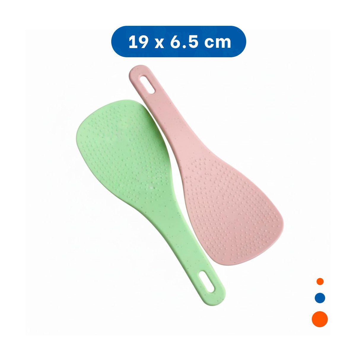 COMBO 2 UTENSILIOS PARA ARROZ ROSADO Y VERDE CLARO COCINA HOGAR FACIL LIMPIEZA YLIGAS REGALO - 4