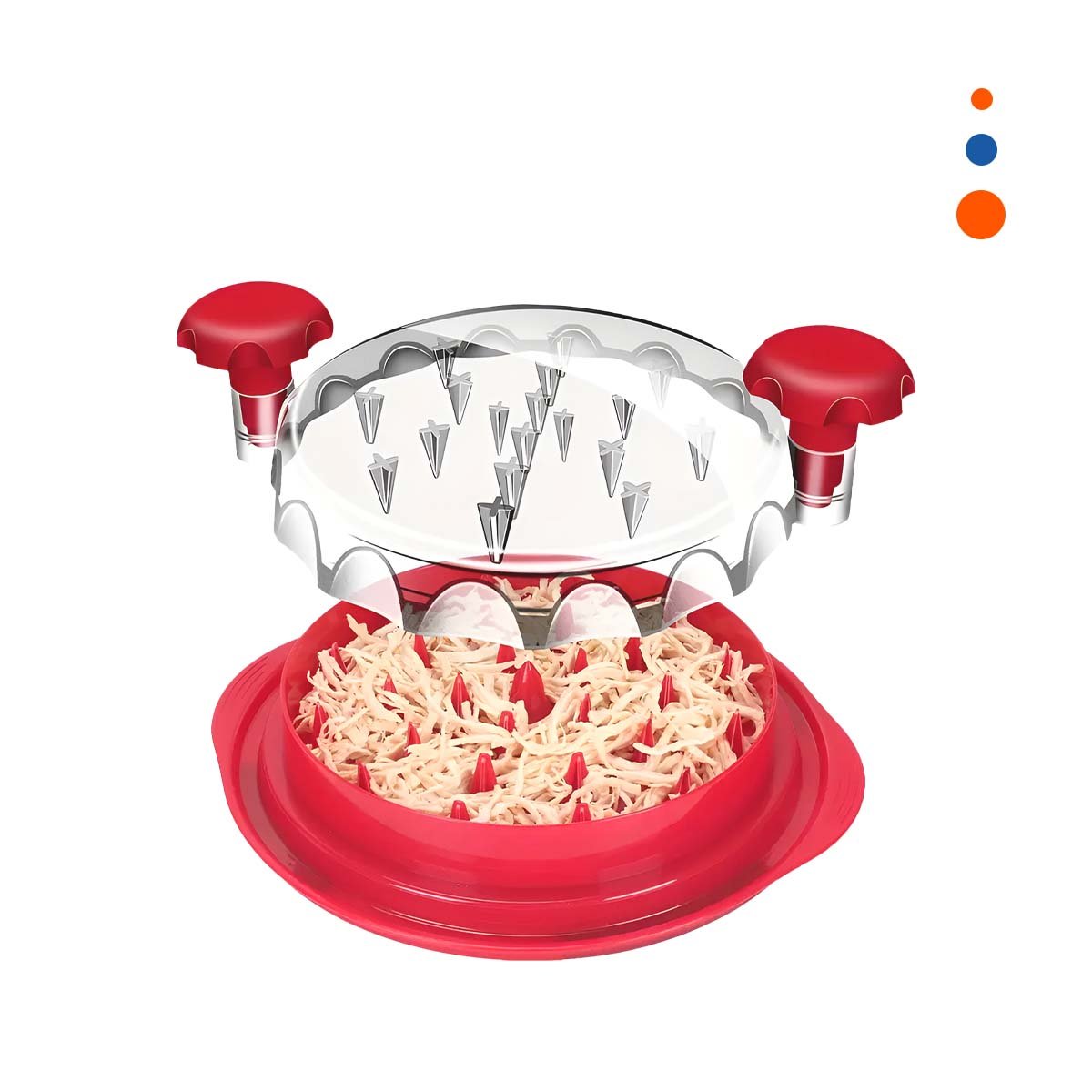 DESMENUZADOR DE CARNE MANUAL PRACTICO PARA COCINA FAMILIAR YREGALO STICKER - 1