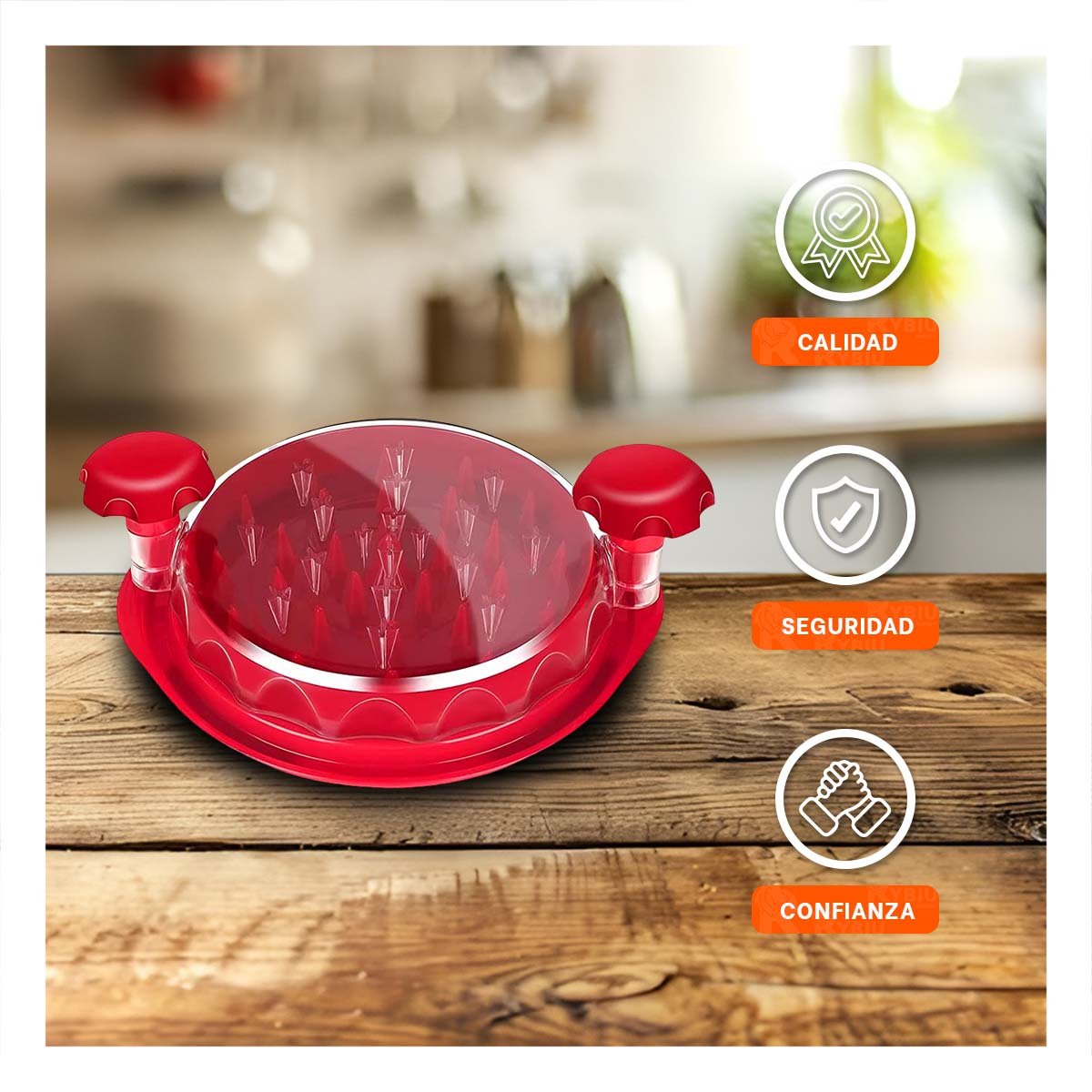 SEPARADOR DE CARNE DE POLLO MANUAL DURADERO PARA COCINA YPOST IT - 5