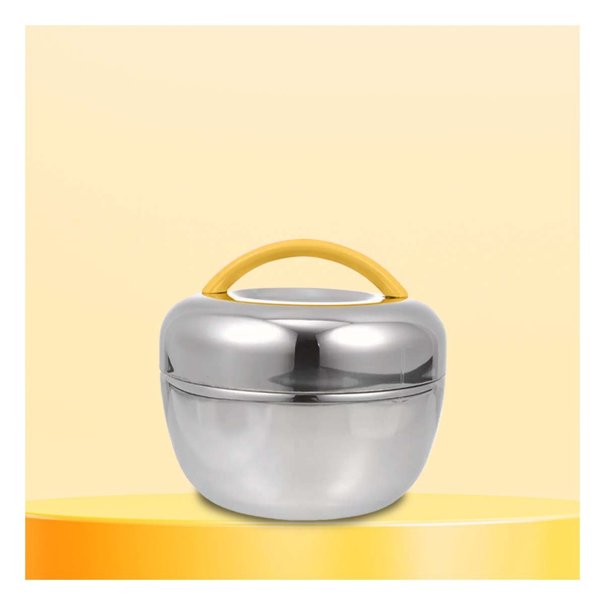 PACK12 TAPER TERMO AMARILLO Y PLOMO 1L CIRCULAR LIGERO Y PRACTICO PARA OFICINA YPAPEL REGALO - 2