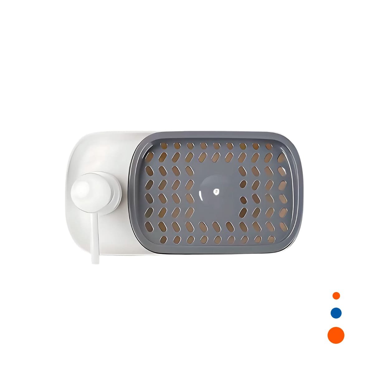 PACK6 DEPOSITO DOBLE DE JABON LIQUIDO LAVAVAJILLA PARA COCINA BLANCO YREGALO STICKER - 2