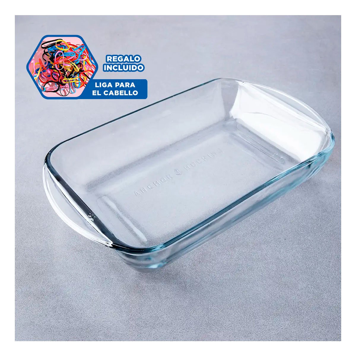 CHAROLA RECTANGULAR DE VIDRIO 40X24X72 CM TRANSPARENTE PARA SERVIR EN CASA YLIGAS REGALO - 2