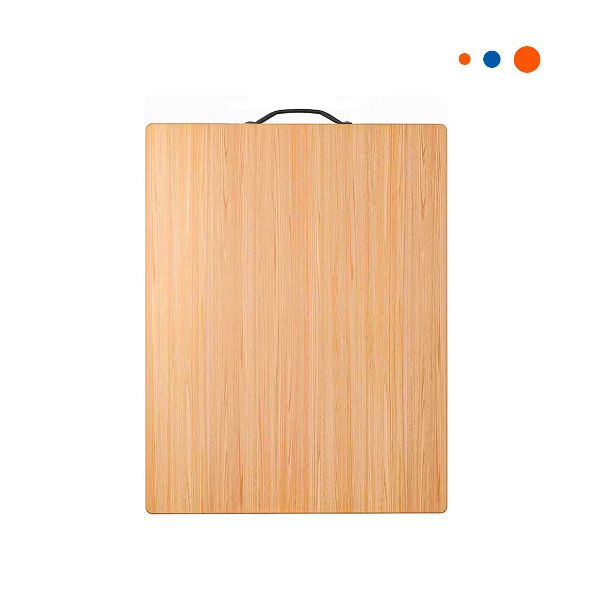 PACK4 PLACA DE CORTE MOSTAZA 35X27X2CM CON MANGO PARA USO DIARIO YPAPEL REGALO - 3