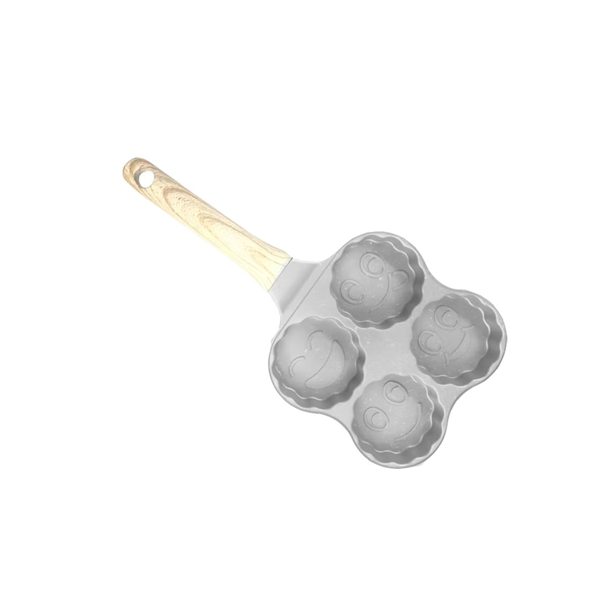 PLANCHA PRACTICA PARA HUEVOS OMELETS Y PREPARACIONES BEIGE YREGALO STICKER - 1