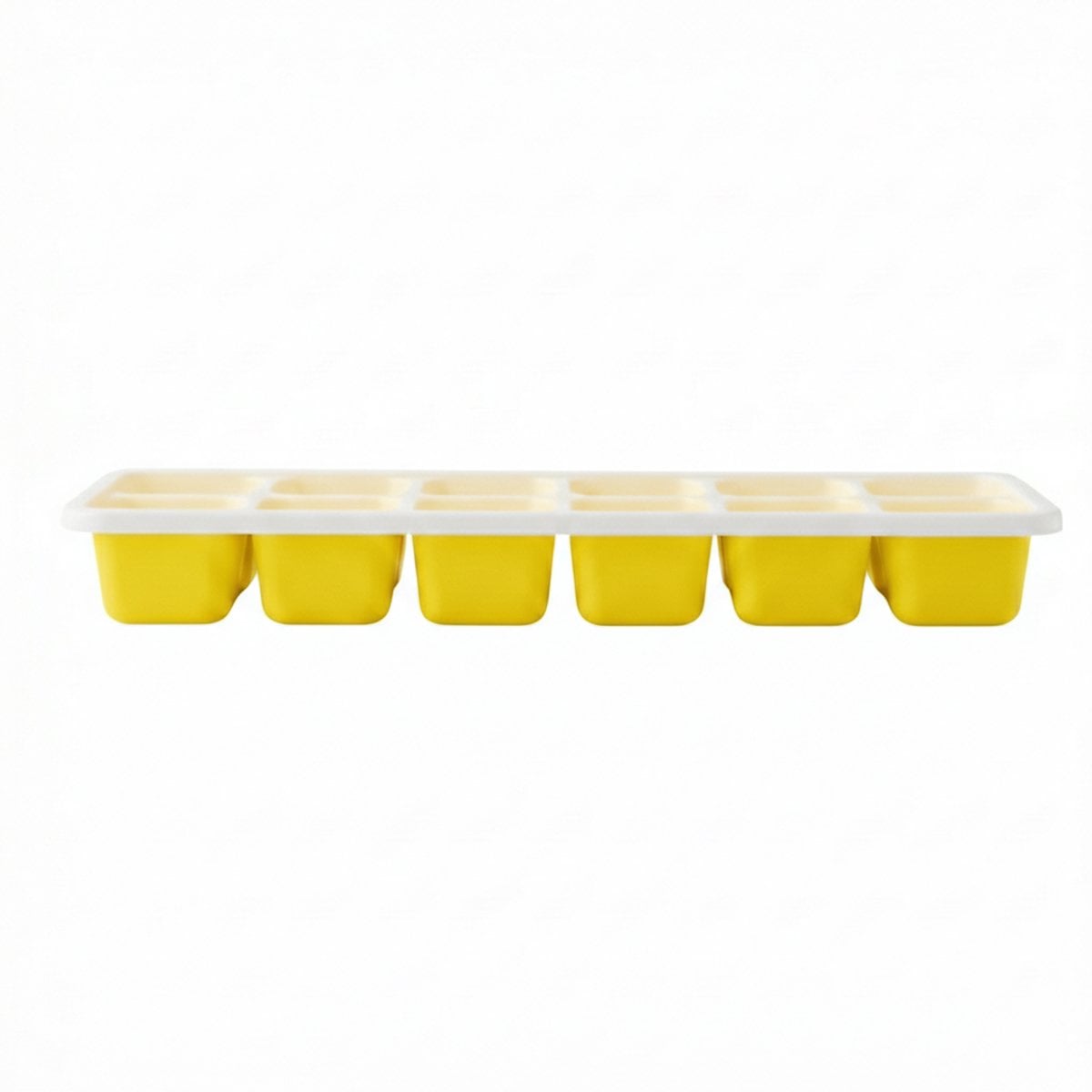 PACK6 CUBETERA VERSATIL PARA CUBOS UNIFORMES Y RAPIDOS AMARILLO YREGALO STICKER - 2