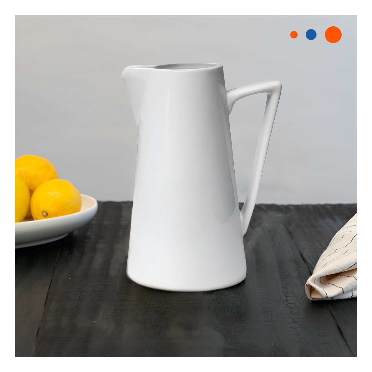 PACK12 DISPENSADOR ELEGANTE DE CERAMICA BLANCO PARA CASA Y COCINA YPAPEL REGALO - 3